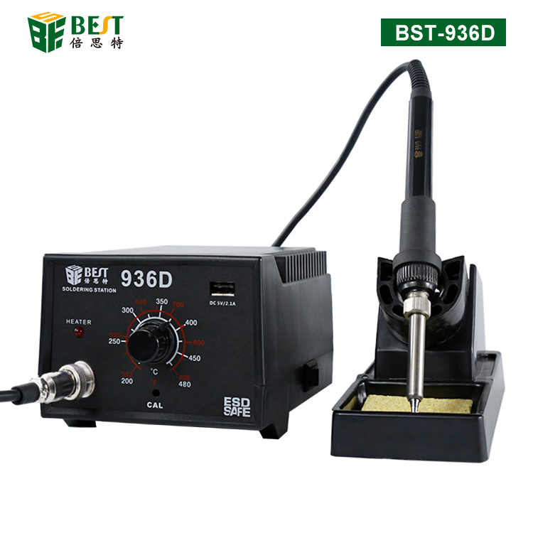 BST-936D 防静电恒温焊台 带USB接口 工业拆焊台