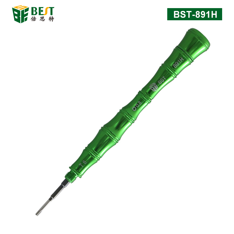 BST-891H 双头螺丝批 创意竹子铝合金手柄 多功能两用螺丝刀