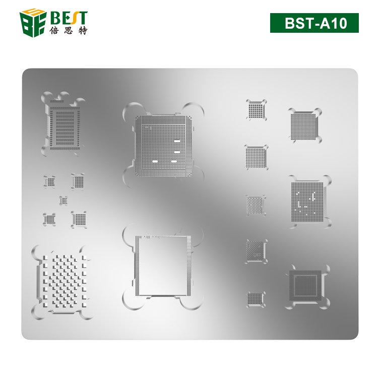 BST-A10 iP7/7P 3D植锡网 3D凹槽定位植锡钢网