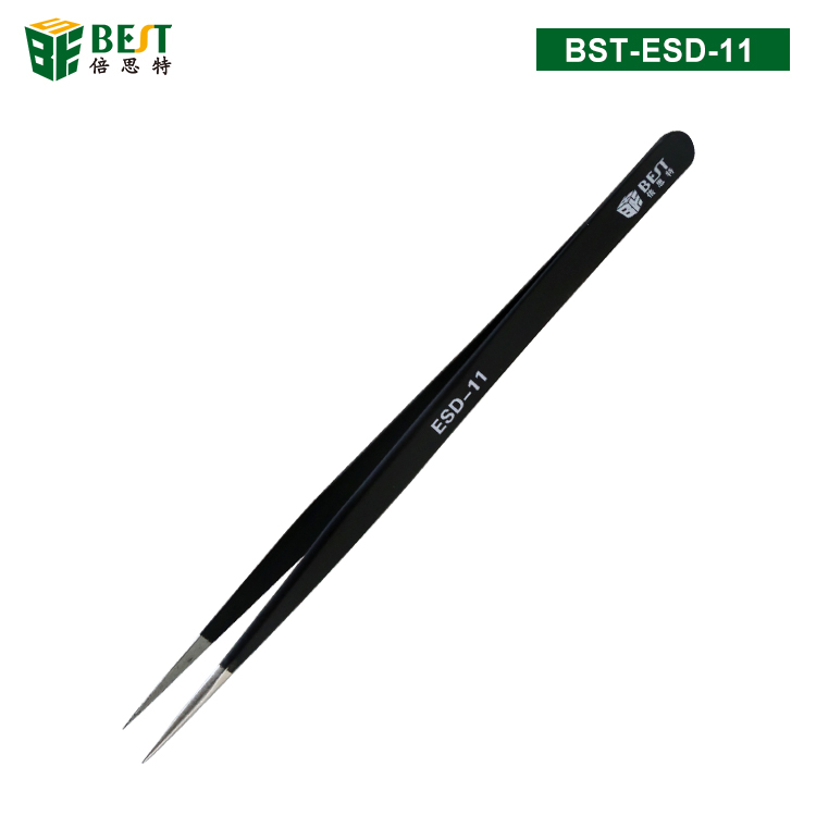 BST-ESD-11 优质钢化高级防静电镊子