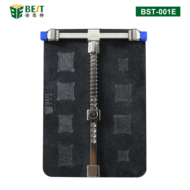 BST-001E 加厚型合成石 维修卡具带IC凹槽 维修夹具平台（黑色）