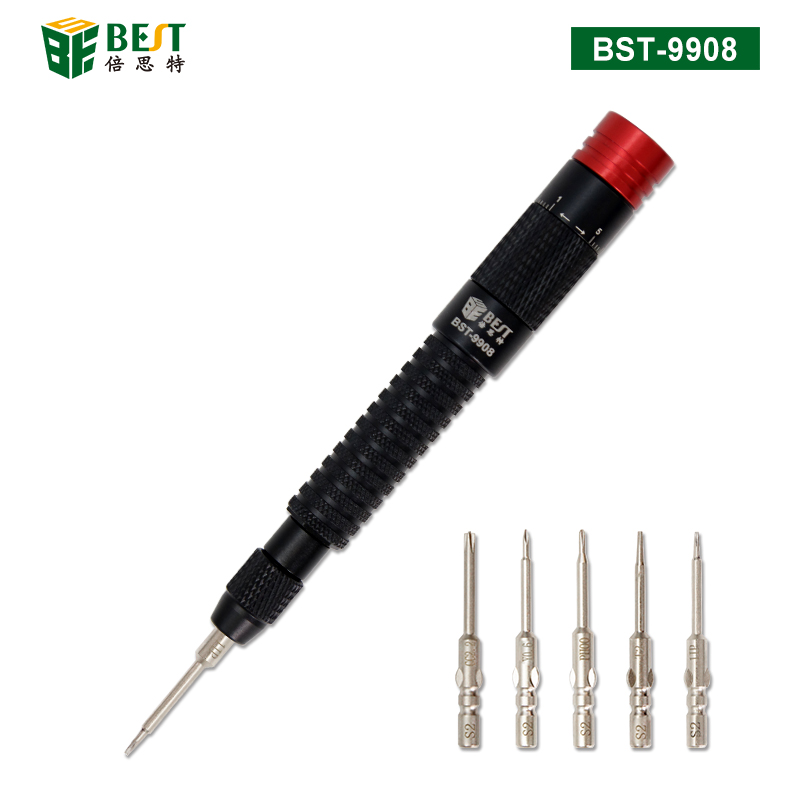 BST-9908 六合一可调扭力螺丝刀套装 可调扭力式螺丝批